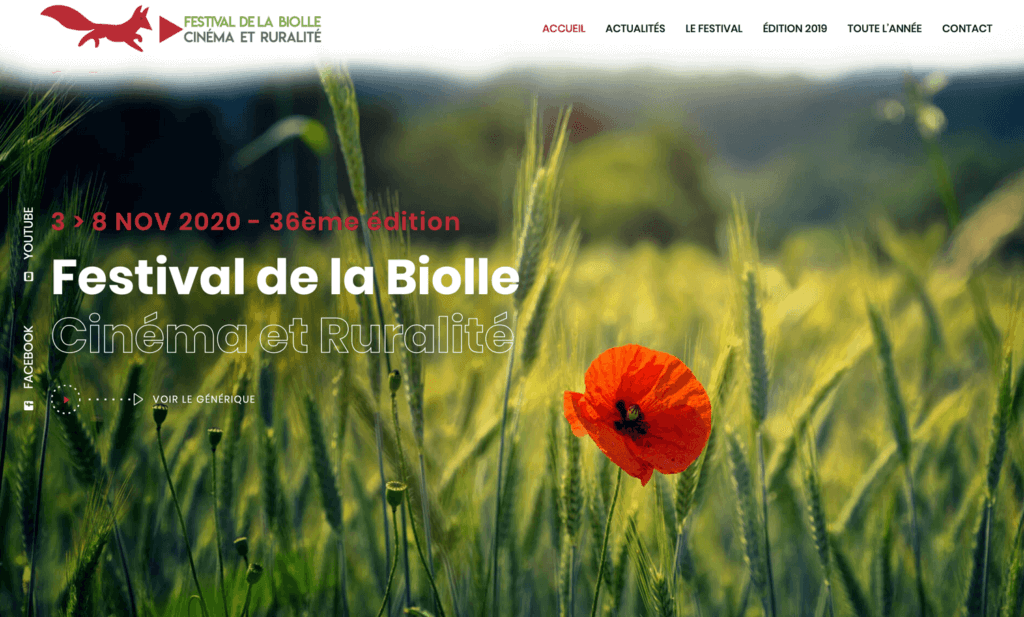 Site - Festival de la Biolle